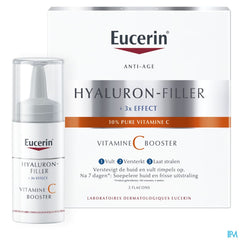 Hyaluron-Filler + 3x Effect Vitamine C Booster Anti-Rides & Anti-Âge Flacons 3x8ml