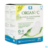 Organyc Serviettes Normal Coton Bio 10