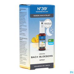 Fleurs de Bach Bio N°39 Urgence Nuit Spray 20ml