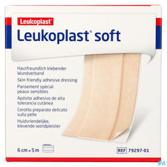 Leukoplast Soft 5mx6cm 1