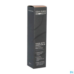 Couleurs De Noir Fus. Matte Fdt 06 W. Rose 30ml