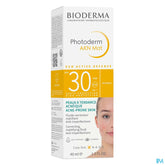 Bioderma Photoderm Akn Mat Spf30 Fluide Nf 40ml