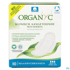 Organyc Serviettes Normal Coton Bio 10