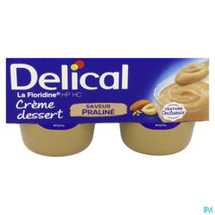 Delical Creme Dessert La Floridine Praline 4x200g