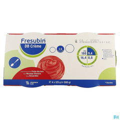 Fresubin Db Creme Fraise De Bois Pot 4x125g
