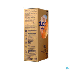 Durex Nude Xl Preservatifs 10