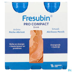 Fresubin Pro Compact Peche Abricot 4x125ml
