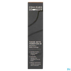 Couleurs De Noir Fus. Matte Fdt 06 W. Rose 30ml
