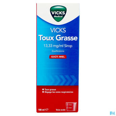 Vicks Toux Grasse Sirop 180ml