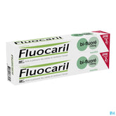 Fluocaril Dentifrice Bi-fluore 145 Menthe 2x75ml