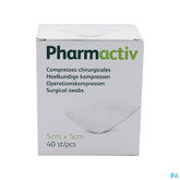 Careway Compresses Steriles 8pl 5x5cm 40