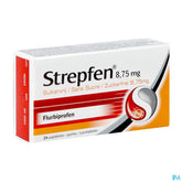 Strepfen 8,75mg S/sucre Past 24