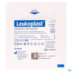 Leukoplast Compress N/woven St. 5cmx5cm 50x2