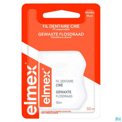 elmex Fil Dentaire Ciré 50m