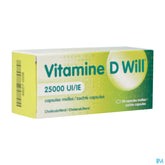 Vitamine D Will 25000ui Caps Molle 24