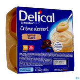 Delical Creme Dessert La Floridine Cafe 4x200g