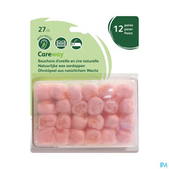 Careway Bouchons Oreille Cire Paires 12