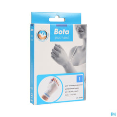 SERRE-POIGNET-MAIN 100 + POUCE BLANC \ 1 = 14,5 - 17,5 CM