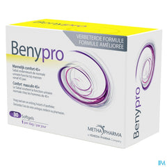 Benypro 30 gélules - soutient la fonction urinaire normale chez les hommes, pour le maintien de la prostate normale