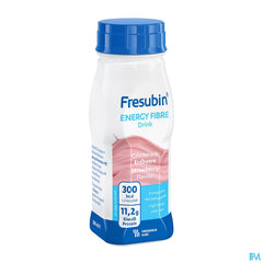 Fresubin Energy Fibre Drink Fraise Fl 4x200ml