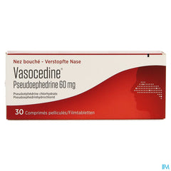 VASOCEDINE® PSEUDOEFEDRINE 30 comprimés Nex bouché