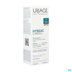 Uriage Hyseac 3regul Soin Global Teinte Spf30 40ml