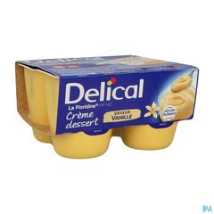 Delical Creme Dessert La Floridine Vanille 4x200g