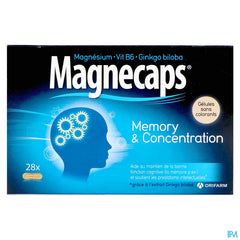 Magnecaps Memory & Concentration Caps 28 Nf