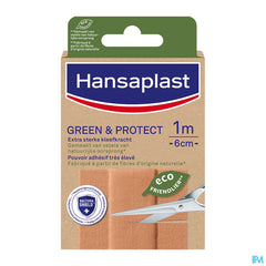 Hansaplast Pansements Green&protect 1mx6cm