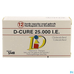 D-cure 25000ui Gelules 12