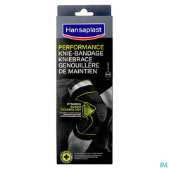 Hansaplast Bandage Sport Genou Noir