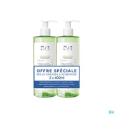 Svr Sebiaclear Gel Moussant Duo Tb 2x400ml