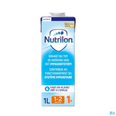 Nutrilon 1+ | Lait De Croissance Enfant dès 1 an | Lait Liquide | Brique 1L