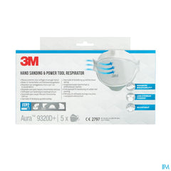 3m Aura Masque Prot. Respir. Ffp2 9320d+ Pack 5