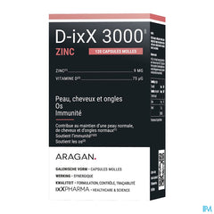 D-ixx 3000 Zinc Softcaps 120