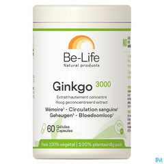 Gink-go 3000 Be Life Caps 60