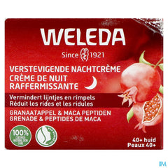 Weleda Creme Nuit Raffermissante Grenade&maca 40ml
