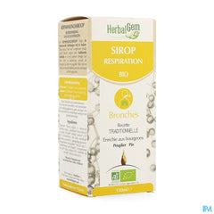 Herbalgem Sirop Respiration Bio Enf-adulte 150ml