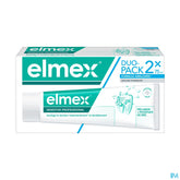 elmex Sensitive Professional Dentifrice Dents Sensibles 2x75ml