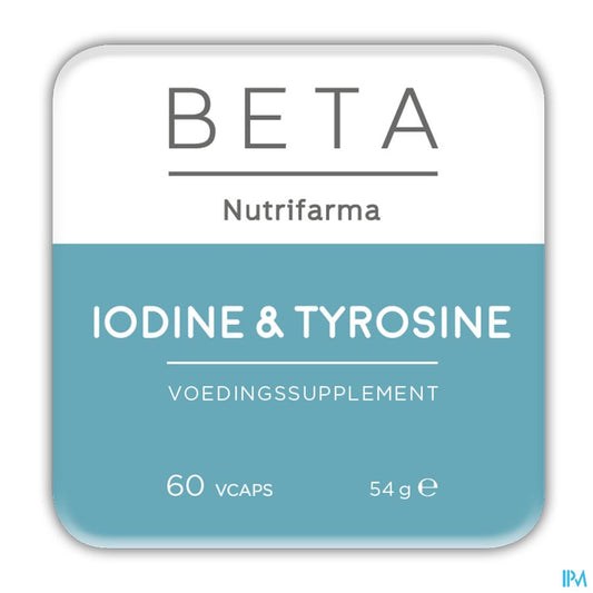 Beta Iodine & Tyrosine V-caps 60