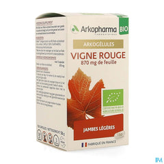 Arkopharma Arkogélules Vigne Rouge Bio Jambes Légères 150 gélules
