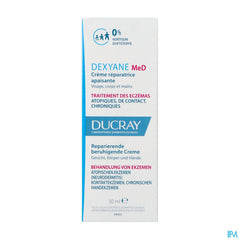 Ducray DEXYANE MeD - Crème réparatrice apaisante - Crème eczéma apaise les démangeaisons