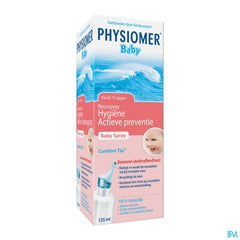 Physiomer® Baby Spray Nasal Isotonique 135ml - Prévention Ou En Cas De Rhume