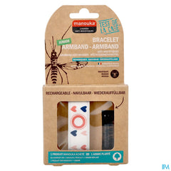 Manouka Bracelet Kids A/moustiques Coeur