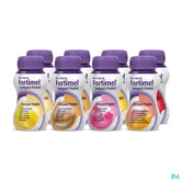 Fortimel Compact Protein Mixed Multipack Complément Nutritionnel Dénutrition Bouteilles 8x125 ml