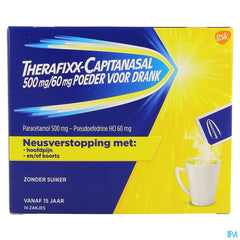 Therafixx-capitanasal 500/60mg Sol Buv Sach 14x6g
