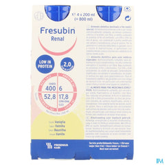 Fresubin Renal Vanille 4x200ml