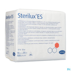Sterilux Es 10x20cm 12pl.nst. 100 P/s