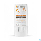 A-DERMA - A-DERMA PROTECT X-TREM STICK SOLAIRE INVISIBLE SPF50+ - A-DERMA PROTECT X-TREM