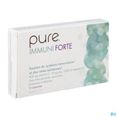 Pure Immuni Forte. Adultes. Vitamine C, D, Zinc, Selenium. Immunité. 15 comprimés.
